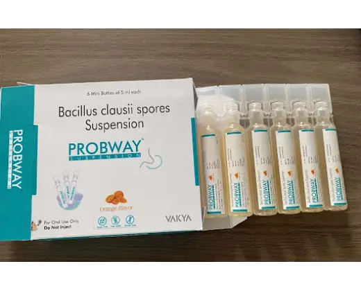 BACILLUS CLAUSII SUSPENSION MANUFACTURER IN INDIA